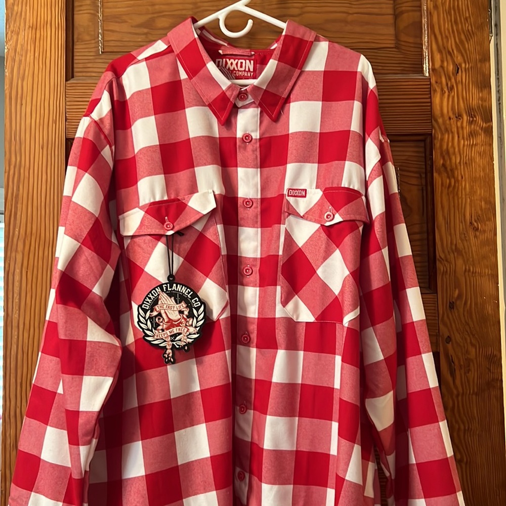 Mens “the Otto” dixxon flannel size 5x.  Brand new with tags